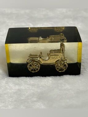 Vintage Miniature Lucite Acrylic Antique Car